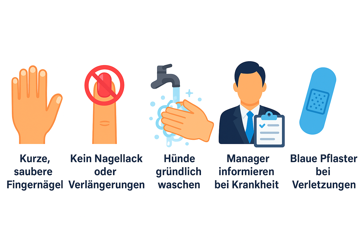 Wann Händewaschen wichtig ist & gute Körperhygiene im Lebensmittelbereich